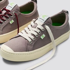 Cariama OCA Low Mystic Grey Canvas Sneaker
